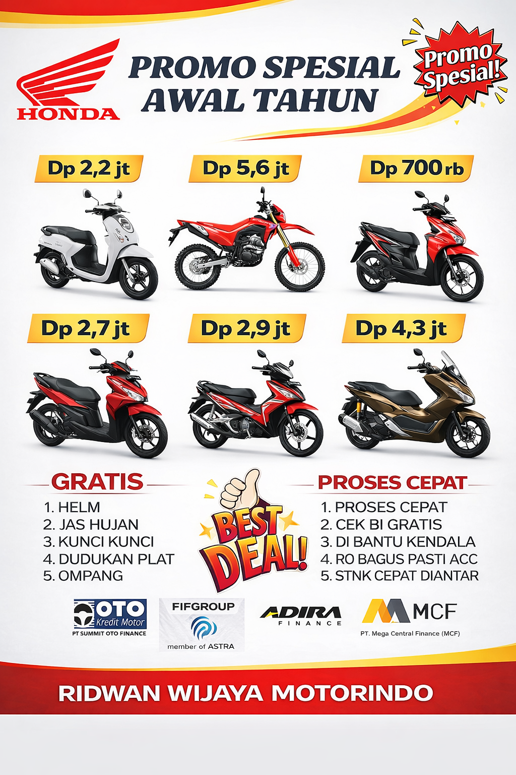 Promo Honda Bandung